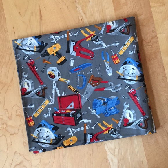 Tools / Construction Print Quilting Fabric - Picture 11 of 13